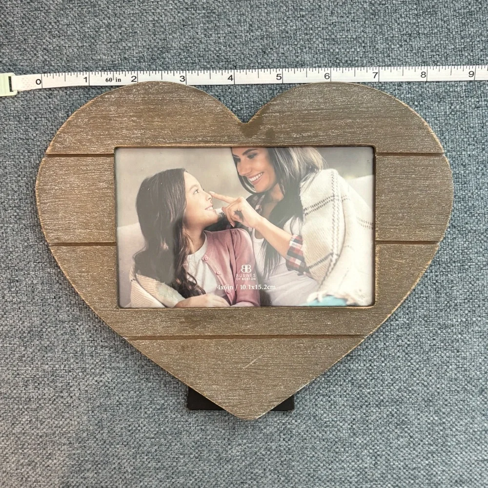 Set of 4 Decorative Wooden Clipboard frames Chevron, Heart & Polka Dot Patterns